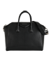 Medium Antigona, &pound;795, Handbags, Black, Leather, Front view